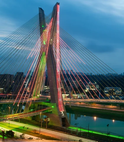 view of Sao Paulo in Brazil
